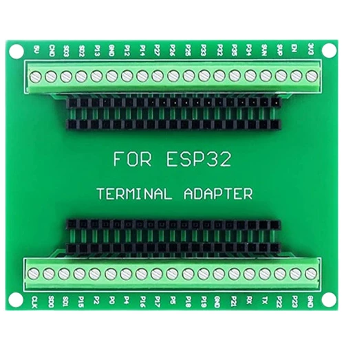 Адаптер с винтовыми клеммами для 38-контактной платы ESP32