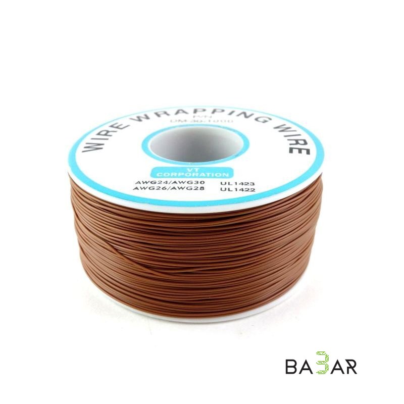 Катушка монтажного провода AWG30, 250 м, 0.25 мм для пайки