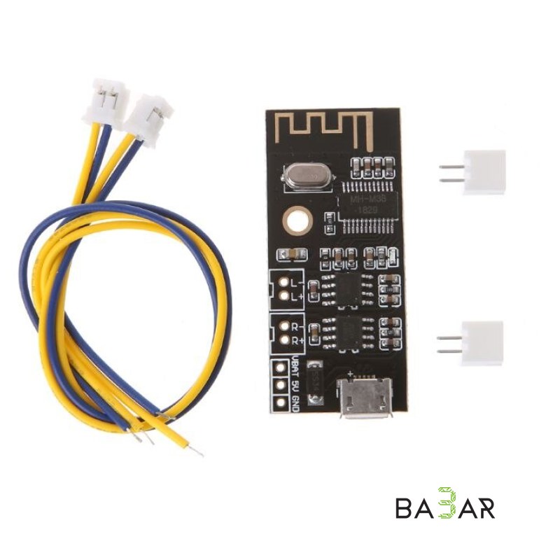 Bluetooth 4.2 аудиомодуль MH-M38 со стереоусилителем 2×5 Вт