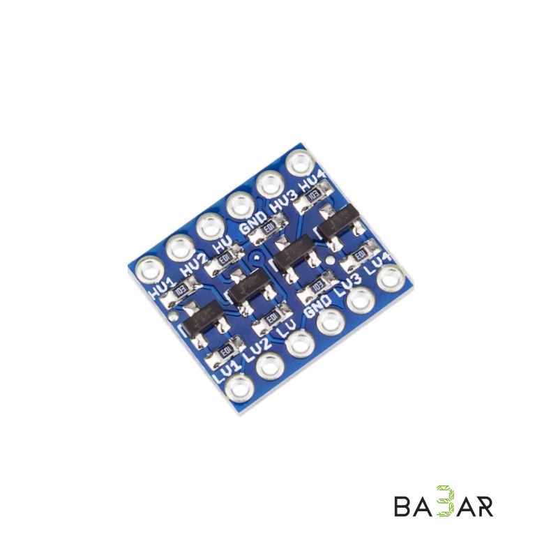 4-х канальный преобразователь уровня 5V-3V, IIC, UART, 1-wire