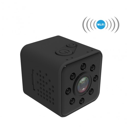 Мини Экшн Камера ET Waterproof SQ23 WIFI С Ночной Подсветкой и Аква бокс