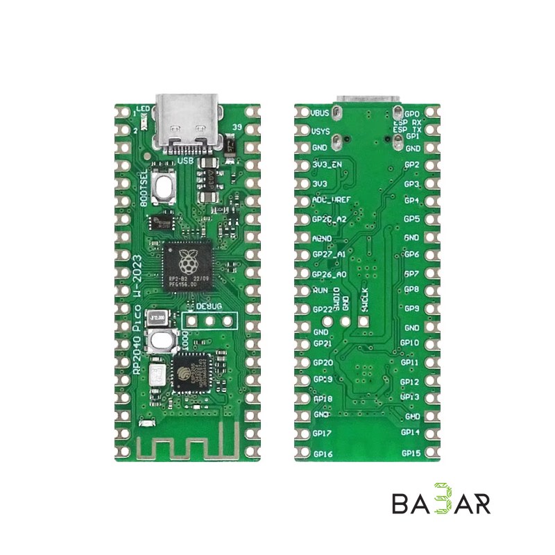 Raspberry Pi Pico RP2040 (Type-C) микроконтроллер, 133 МГц, 26 GPIO