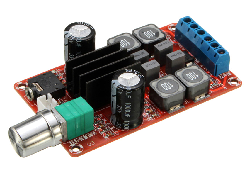 Цифровой усилитель мощности звука 2x50 Вт TPA3116D2 (XH-M189)
