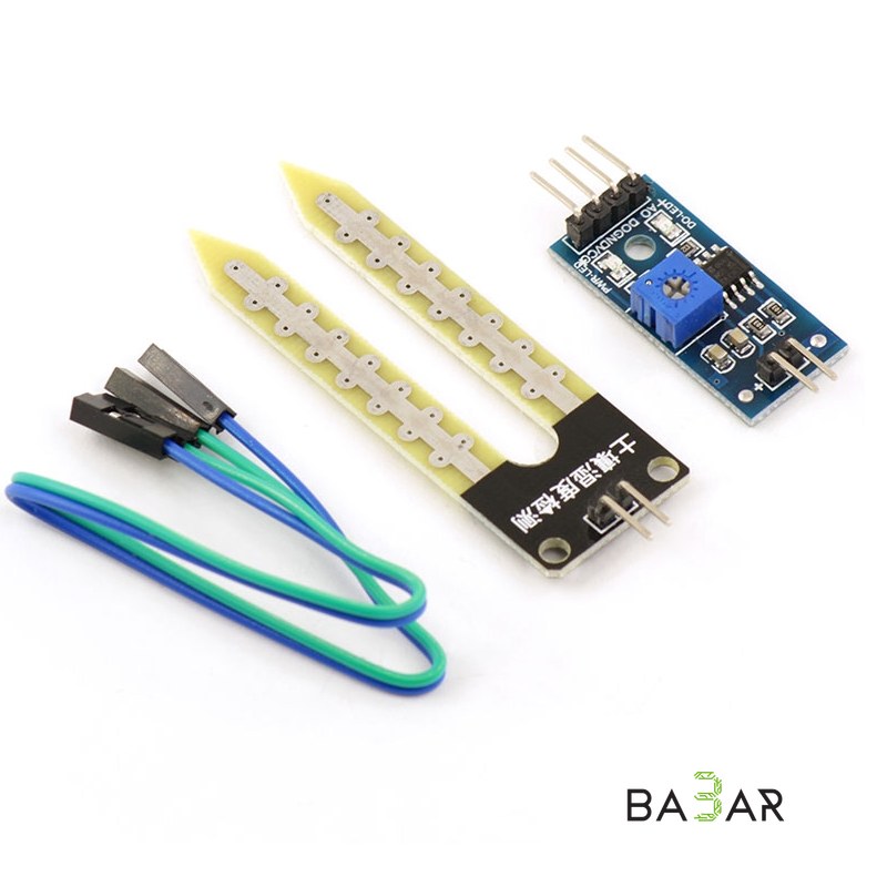 Датчик Влажности Почвы (Совместимый Arduino)