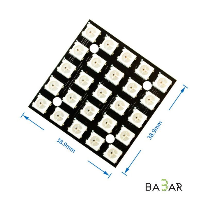 Матрица NeoPixel WS2812 RGB 4x4 светодиода