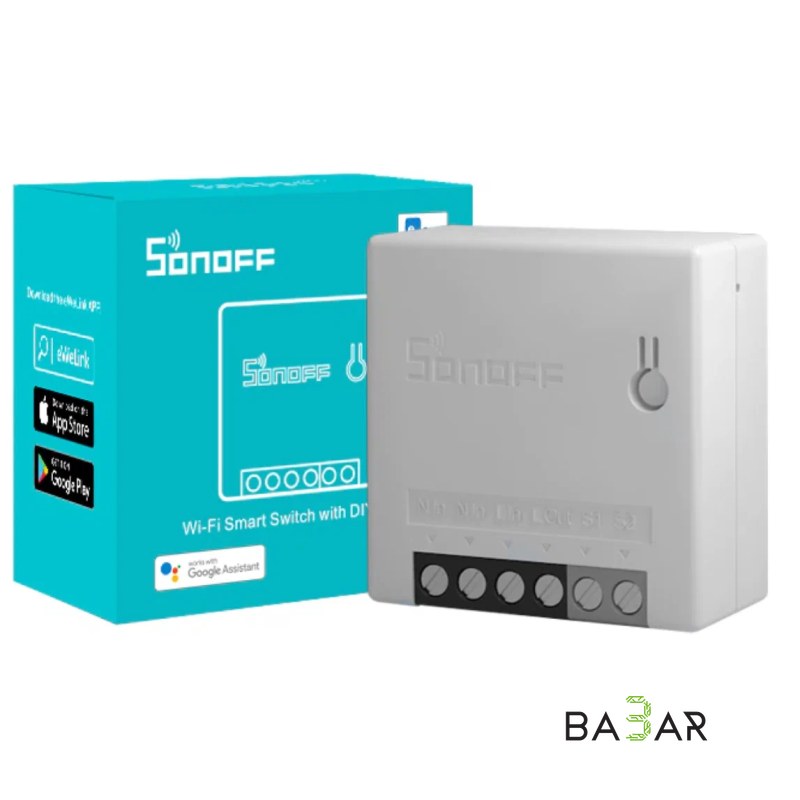 Умный Wi-Fi выключатель SONOFF MINI R2 для скрытого монтажа