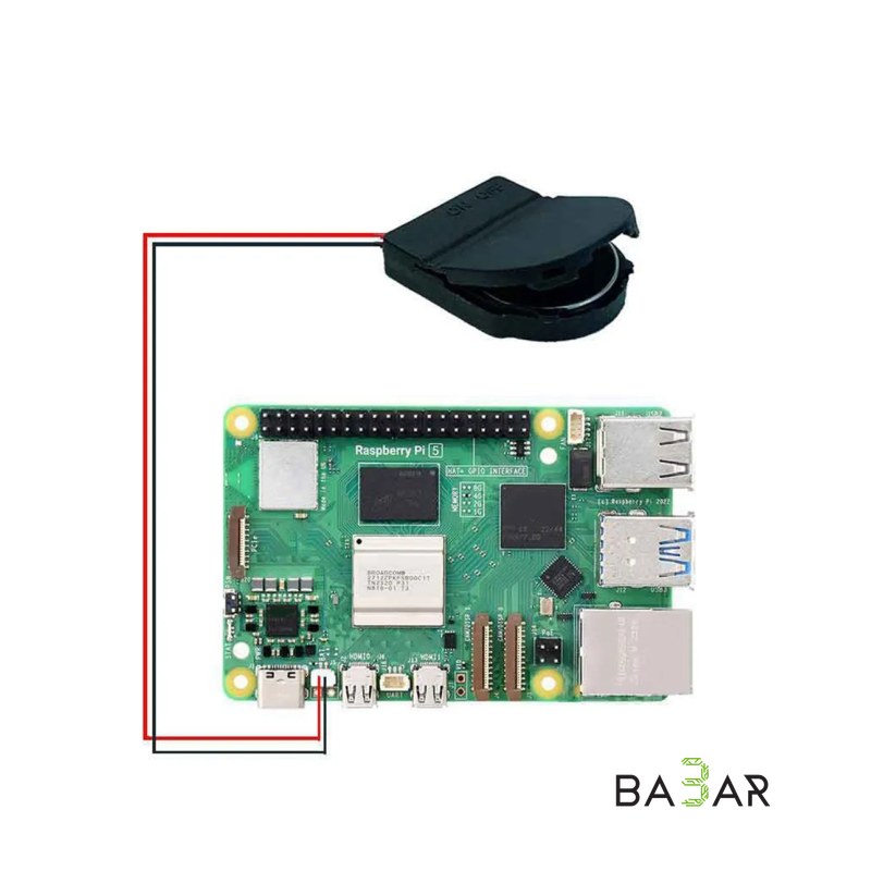 Холдер RTC Raspberry Pi 5, разъём для батареи часов