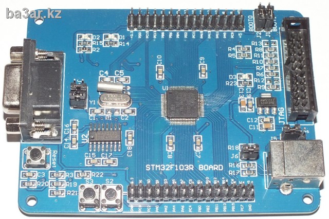 Отладочная плата ARM Cortex-M3 STM32F103RBT6