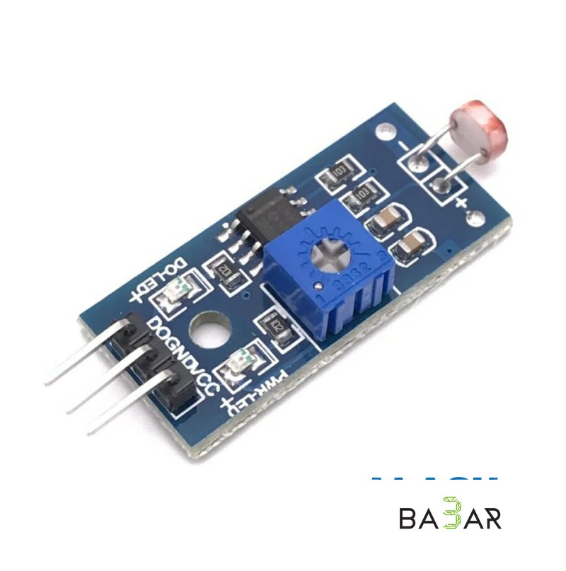 Модуль фоторезистора на LM393 (датчик освещённости для Arduino)