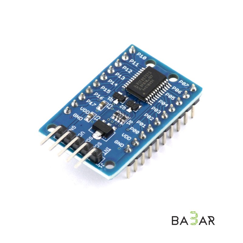 Расширитель портов PCF8575 (I2C), 16 цифровых входов/выходов