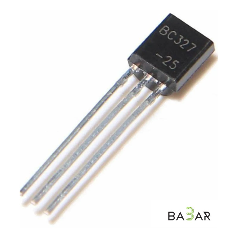 Транзистор BC327-40 PNP биполярный 45В 0.8А корпус TO-92