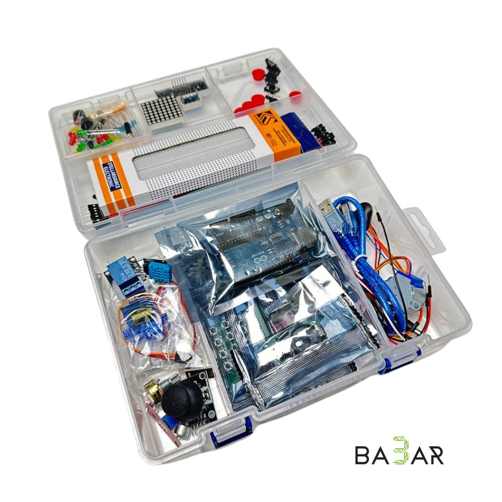 Расширенный стартовый набор Arduino Upgraded Starter Kit с инструкцией