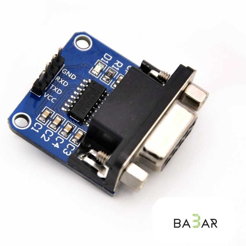 Модуль MAX232CSE, преобразователь интерфейса RS232-TTL