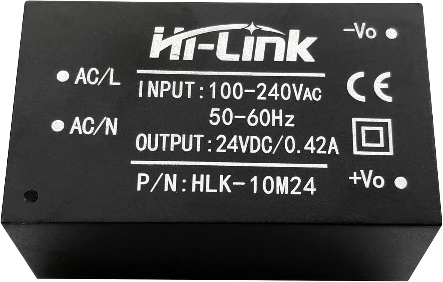 Hi-Link HLK-10M24 100-240 В До 24 В 10 Вт 416 МА Изолированный AC-DC Модуль Питания