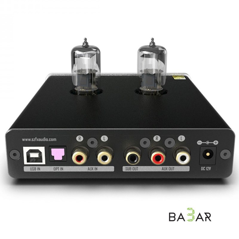 Ламповый предусилитель FX-Audio TUBE-06 MKII, ЦАП ES9018K2M