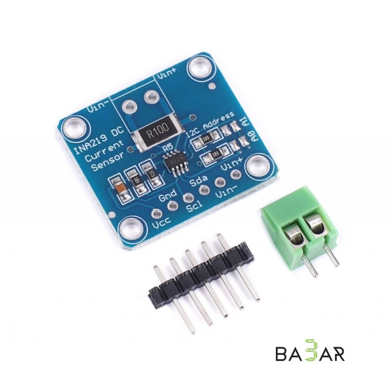 Датчик тока, напряжения и мощности I2C (INA219)