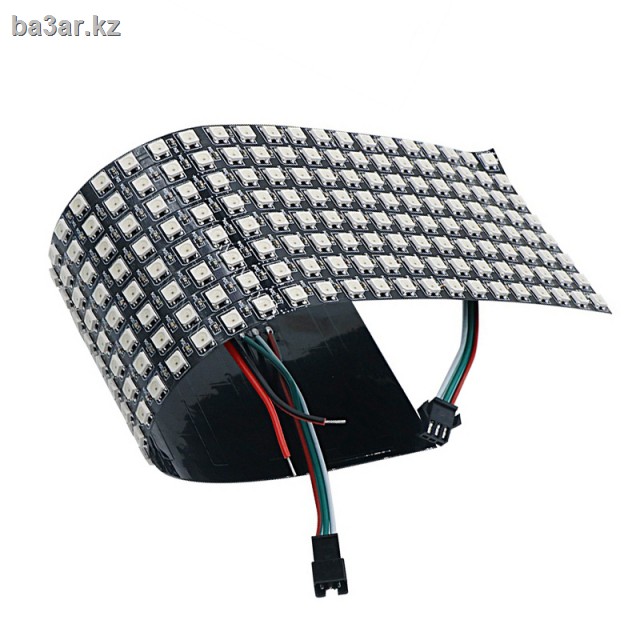 WS2812B Светодиодный цифровой матричный экран 5050 RGB 8 * 32