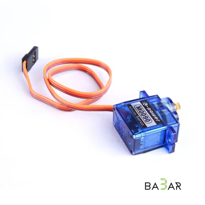 Мини-сервопривод K-Power M0090 9G, момент 1.9 кг·см, металлические шестерни