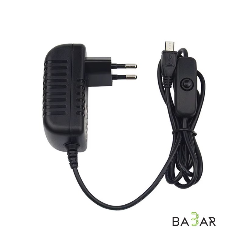 Блок питания Raspberry Pi 4 USB Type-C, 5В 3А, вилка EU