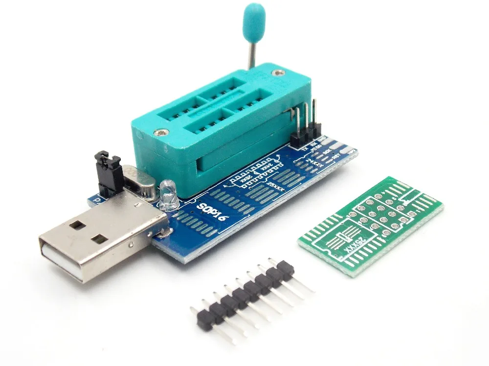 Программатор USB на CH341A для чипов 24 EEPROM и 25 SPI FLASH