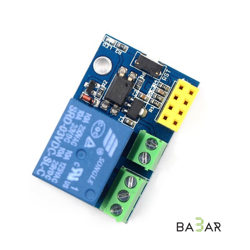 Модуль реле для ESP8266-01/ESP-01S (esp01/esp01s), 10A 250В