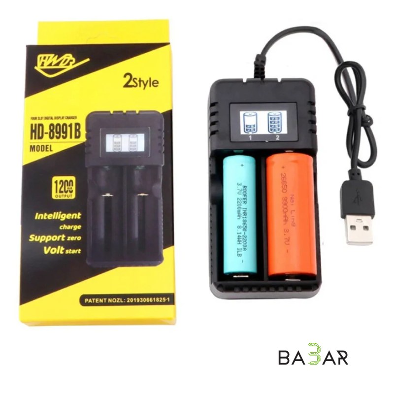 Зарядное устройство HD-8991B/USB с ЖК-дисплеем для аккумуляторов