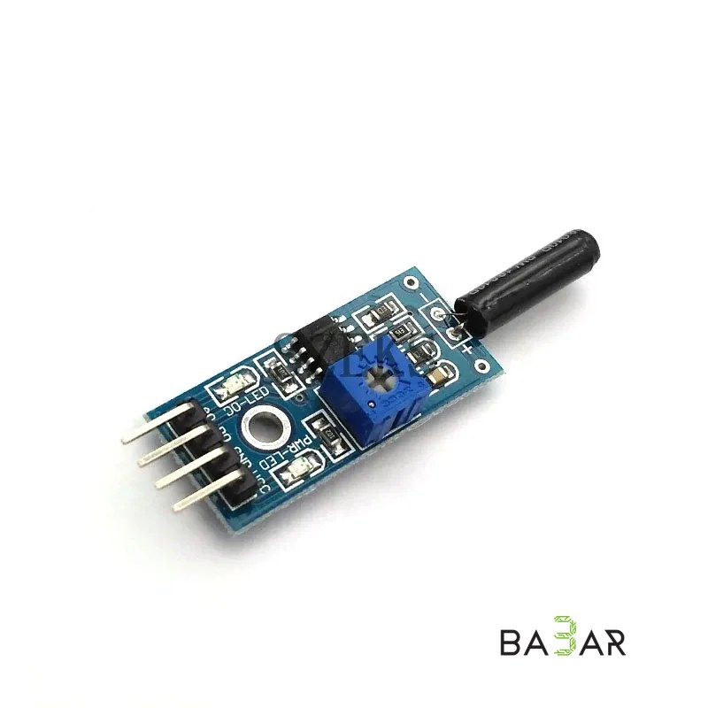 Датчик вибрации для Arduino — цифровой и аналоговый выход, регулировка чувствительности
