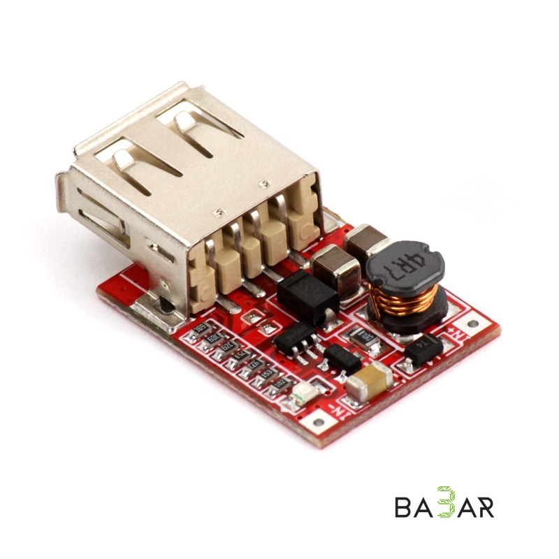 DC-DC повышающий USB-конвертер: вход 2-5 В, выход 5 В 1 А