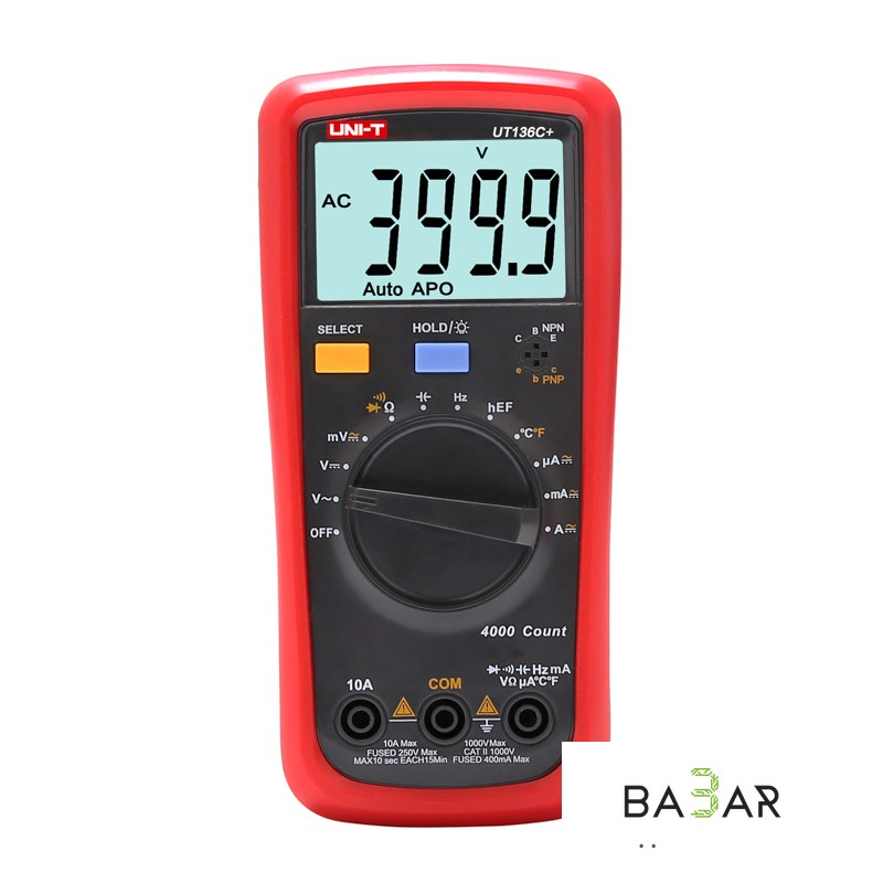 Цифровой мультиметр UNI-T UT136C+ автовыбор диапазона, подсветка