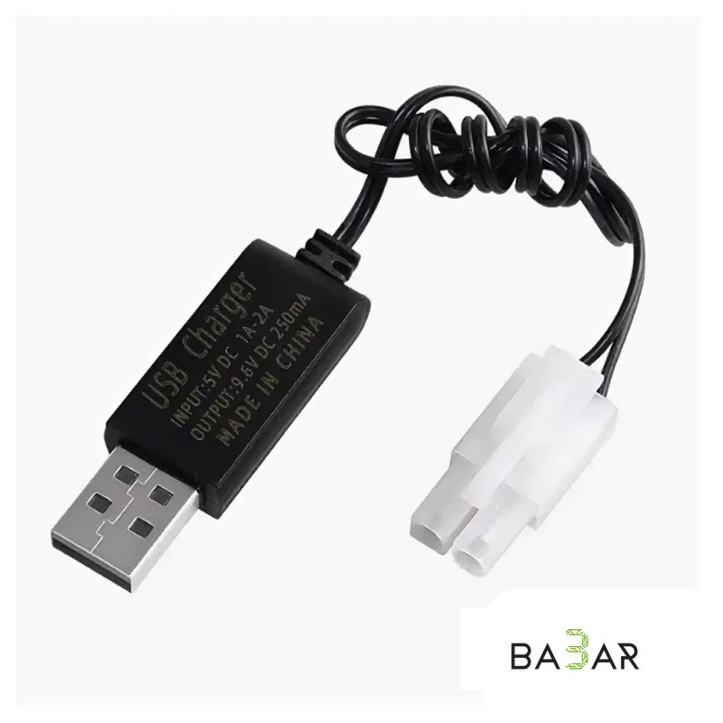 USB зарядное устройство 9.6 V для NiMH/NiCd аккумуляторов