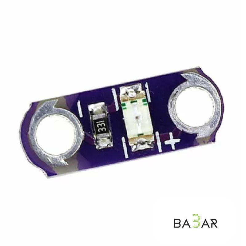 Светодиод LilyPad LED для носимой текстильной электроники