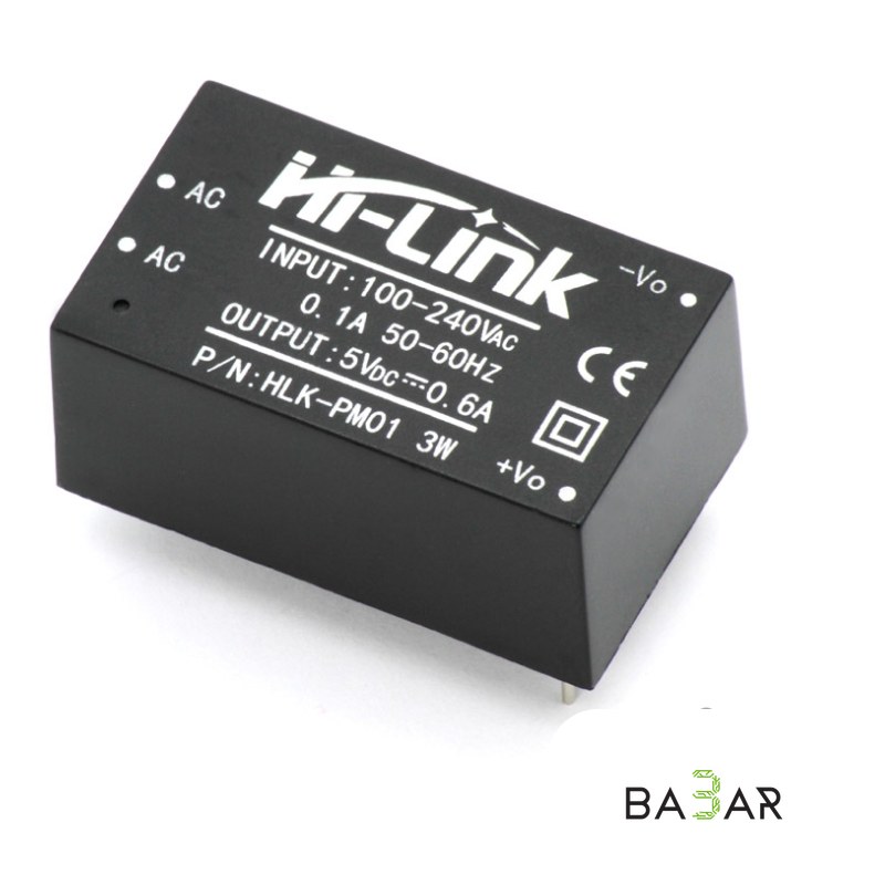 Миниатюрный блок питания HLK-PM01