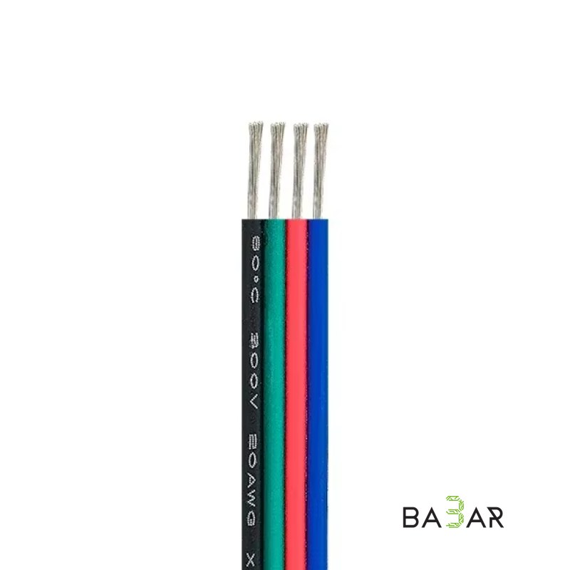 Шлейф провод 22AWG 4 pin, 0.33 мм², 1 м, для Arduino