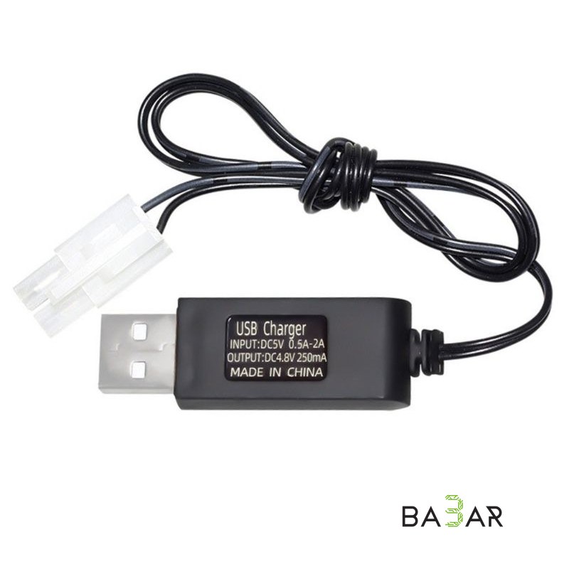 USB зарядное устройство 4.8 V для NiMH/NiCd аккумуляторов