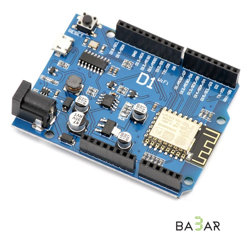 WeMos D1 WiFi — плата на ESP8266, совместимая с Arduino UNO