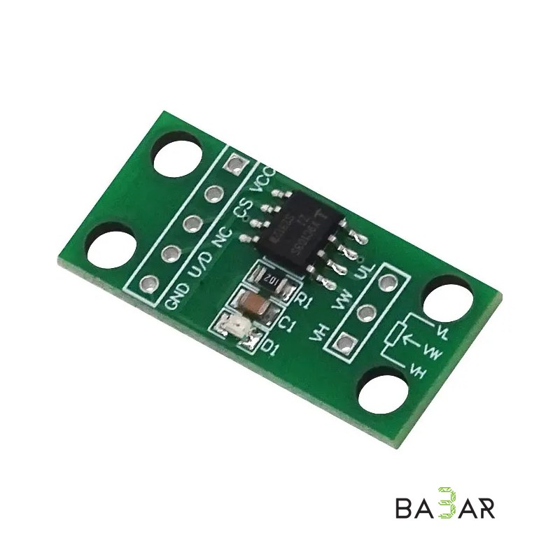 X9C103S Модуль платы цифрового потенциометра для Arduino-DC 3-5 В