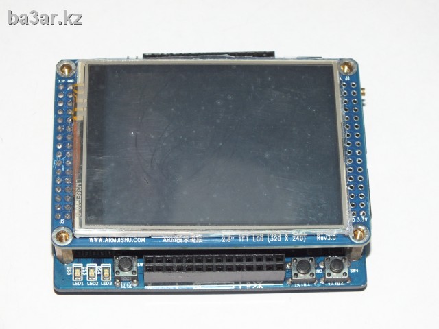 STM32 STM32F103RBT6 отладочная плата с цветным 2.8" TFT LCD и Touch Screen