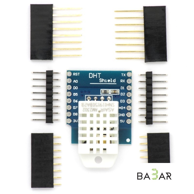 Шилд DHT22 для WeMos D1 mini, датчик температуры и влажности