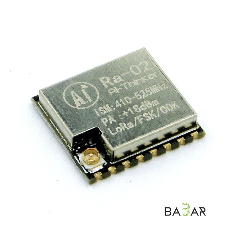 Радиомодуль LoRa SX1278 RA-02, 433 МГц, SPI, дальность связи