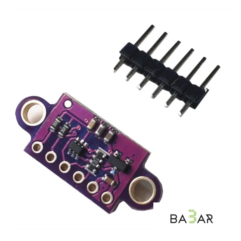 Лазерный датчик расстояния VL53L0X (ToF) V2, I2C, 3-5 В