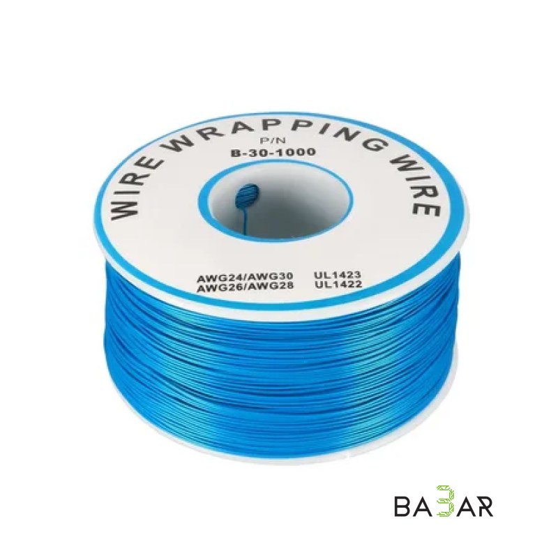Катушка монтажного провода AWG30, 250 м, 0.25 мм для пайки