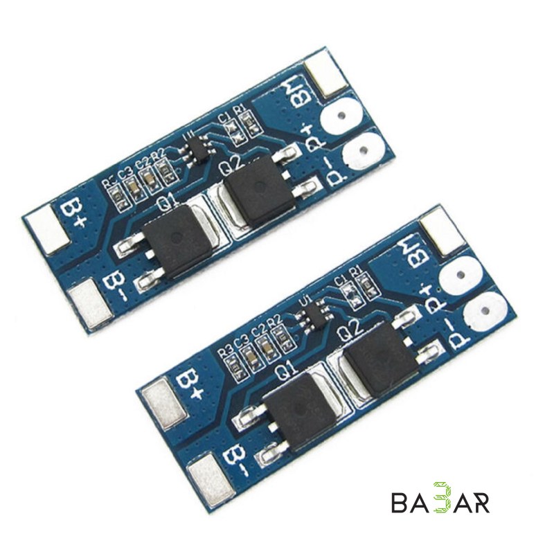 BMS 2S контроллер заряда-разряда Li-ion 18650, 8А, 7.4-8.4В