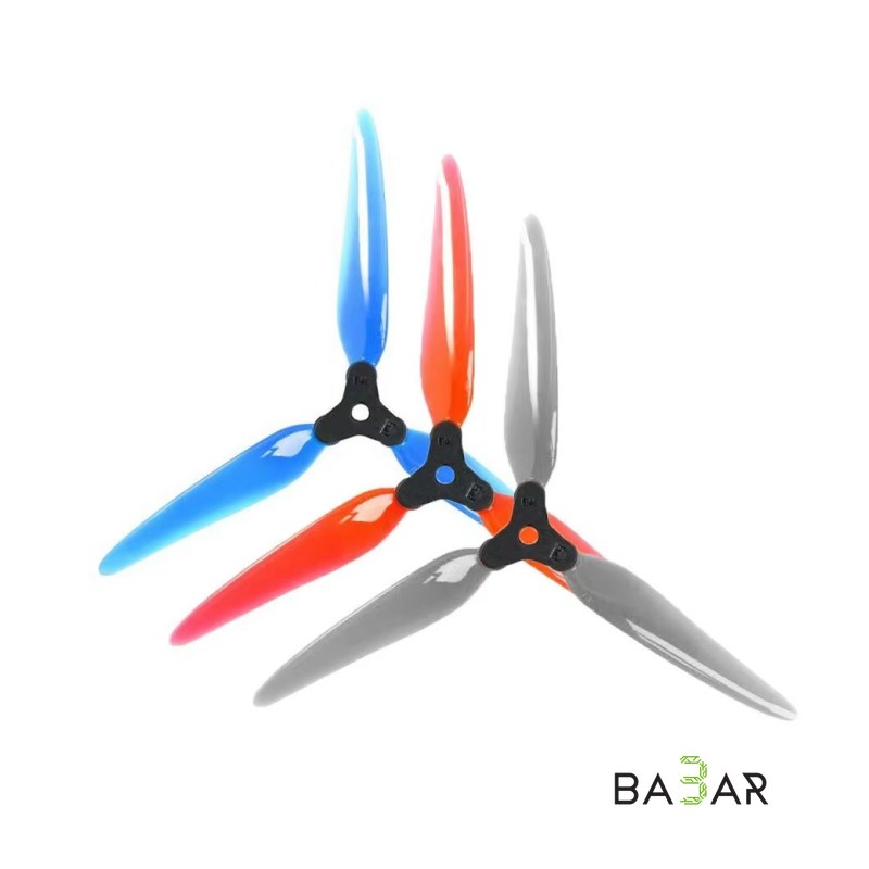 Складные пропеллеры Dalprop Fold 2 F7 7" и F5 5" для FPV-дрона, 2 пары