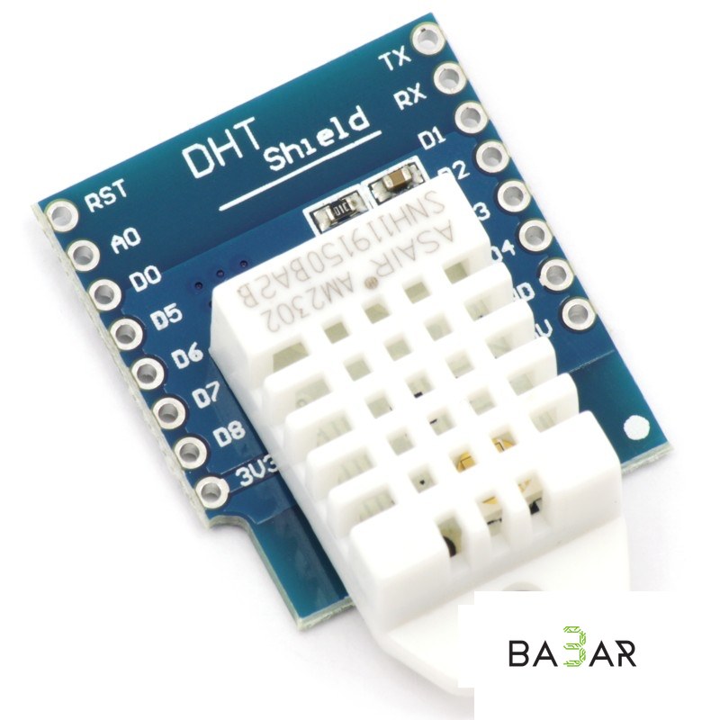 Шилд DHT22 для WeMos D1 mini, датчик температуры и влажности