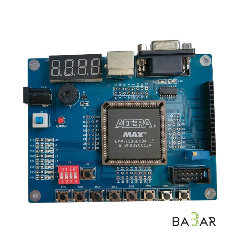 Макетная плата FPGA Altera CPLD EPM7128SLC84 с JTAG