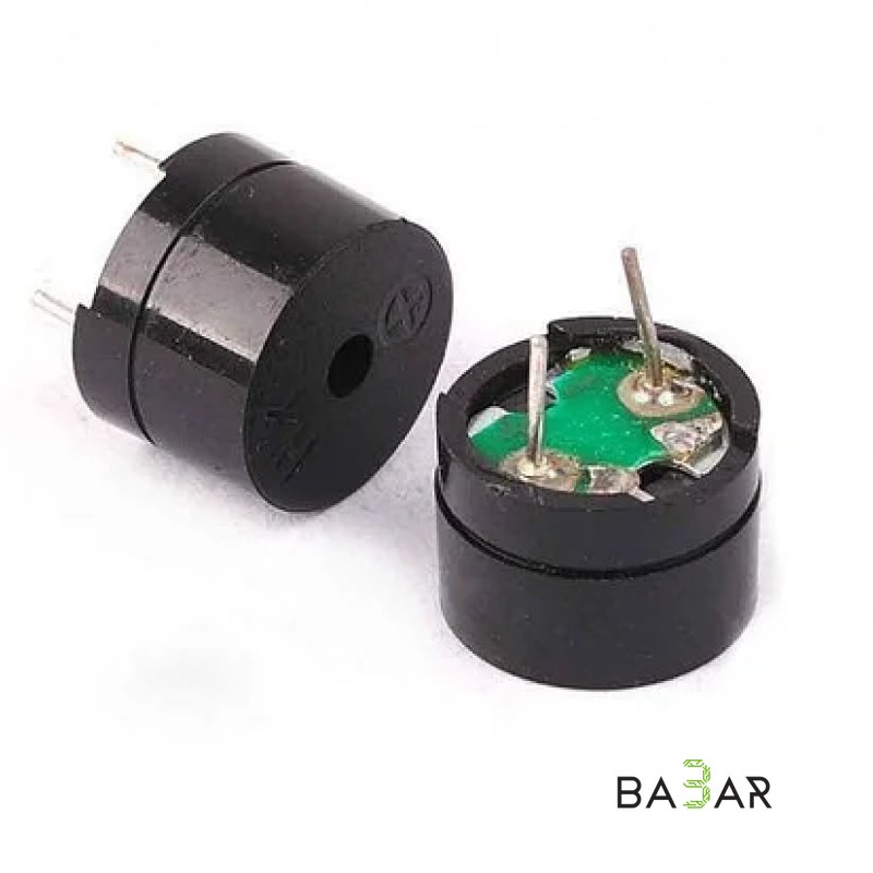 Пассивный зуммер (buzzer) 3–5 В, пьезо, 2 кГц