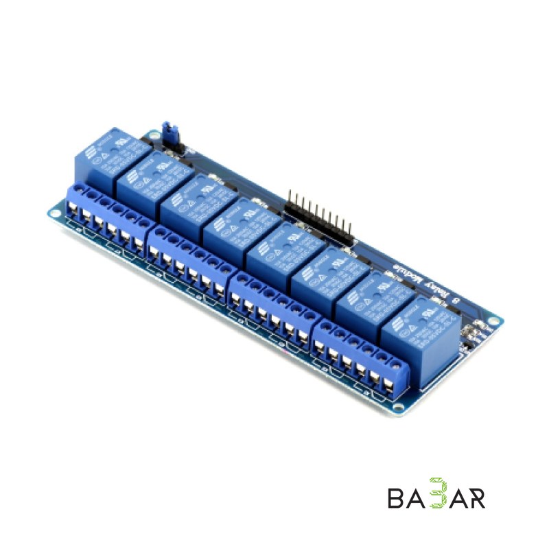 8-канальный модуль реле 5 В с оптической развязкой для Arduino