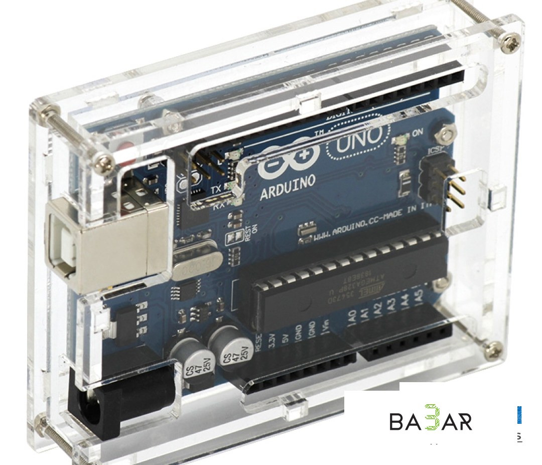 Корпус для Arduino Uno акриловый полупрозрачный