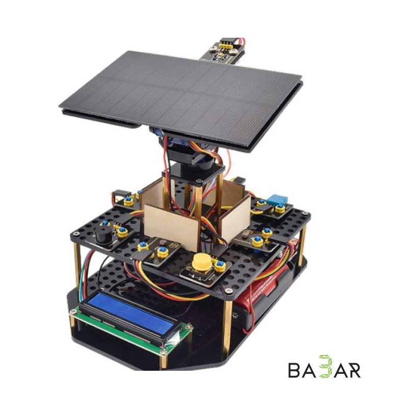 Умный солнечный трекер Keyestudio — акриловый STEM-набор для Arduino