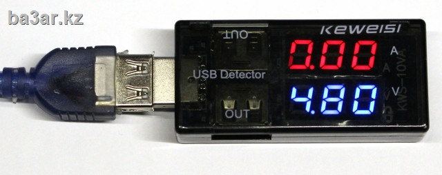 USB вольтметр/амперметр